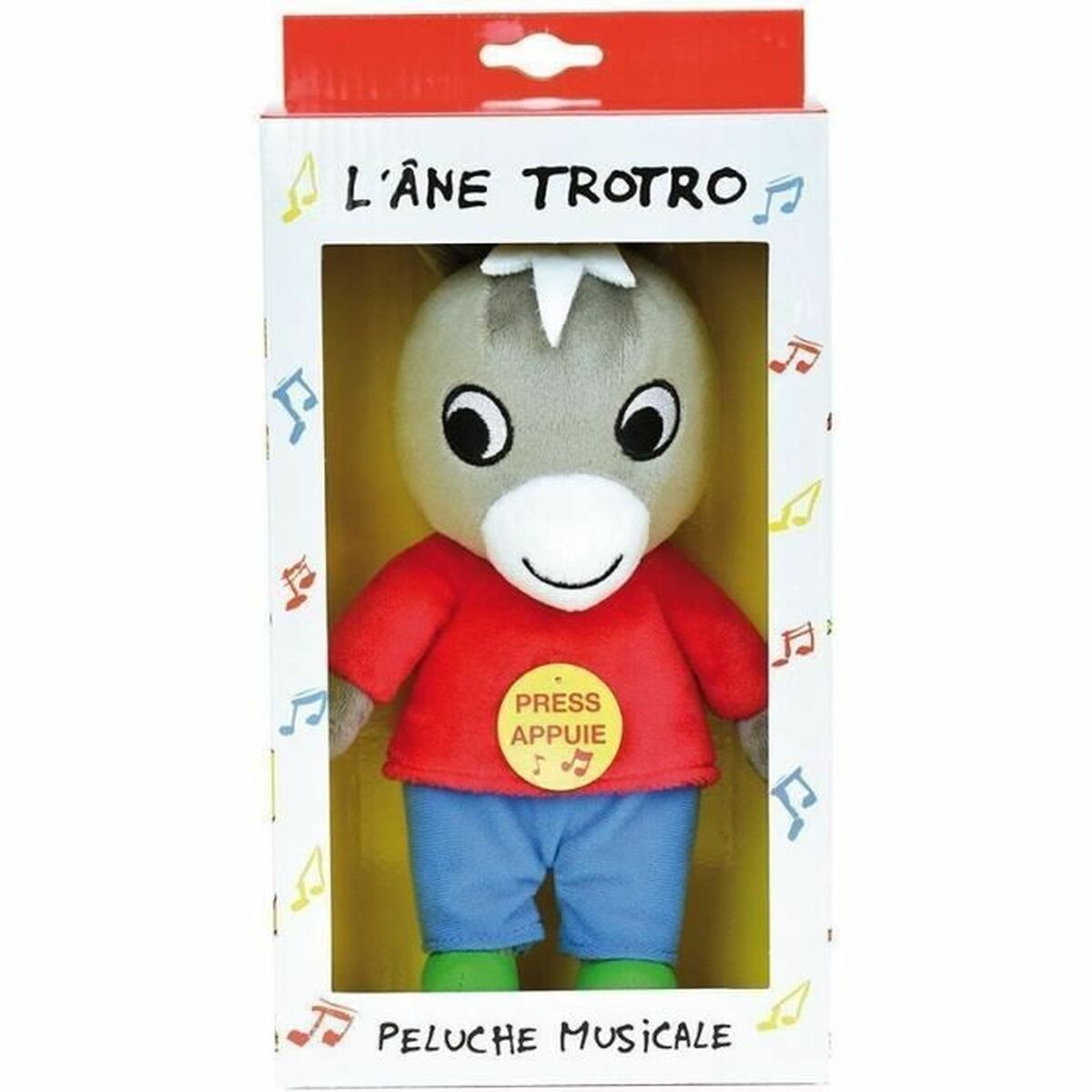 Bamse Jemini Trotro Musikal Polyester Flerfarget